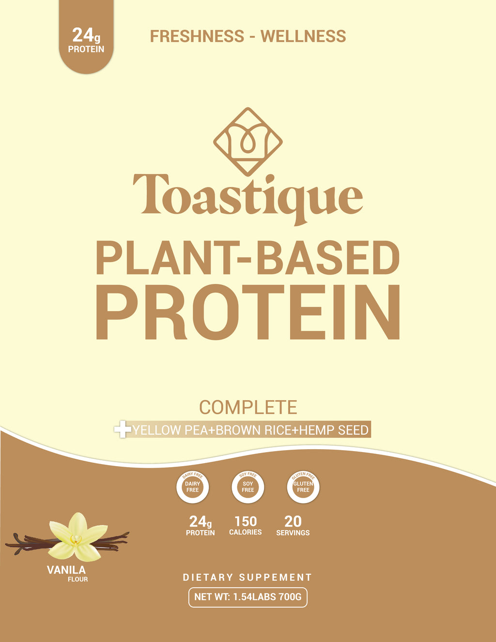 Organic Plant Based Protein Powder